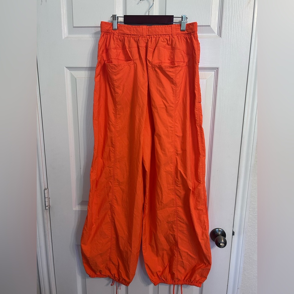 NWOT Free People, In The Wildflowers Pants, Multiple Sizes in Blood Orange - Picture 7 of 13